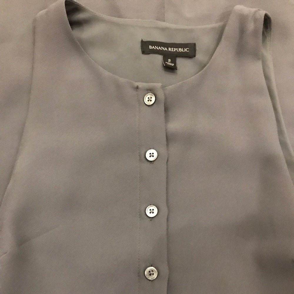 Banana Republic gray dress